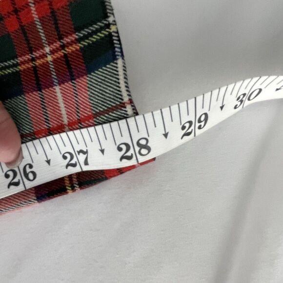 H&M Tartan Plaid Ankle Cropped Pants Women's Size 4 - Picture 8 of 8